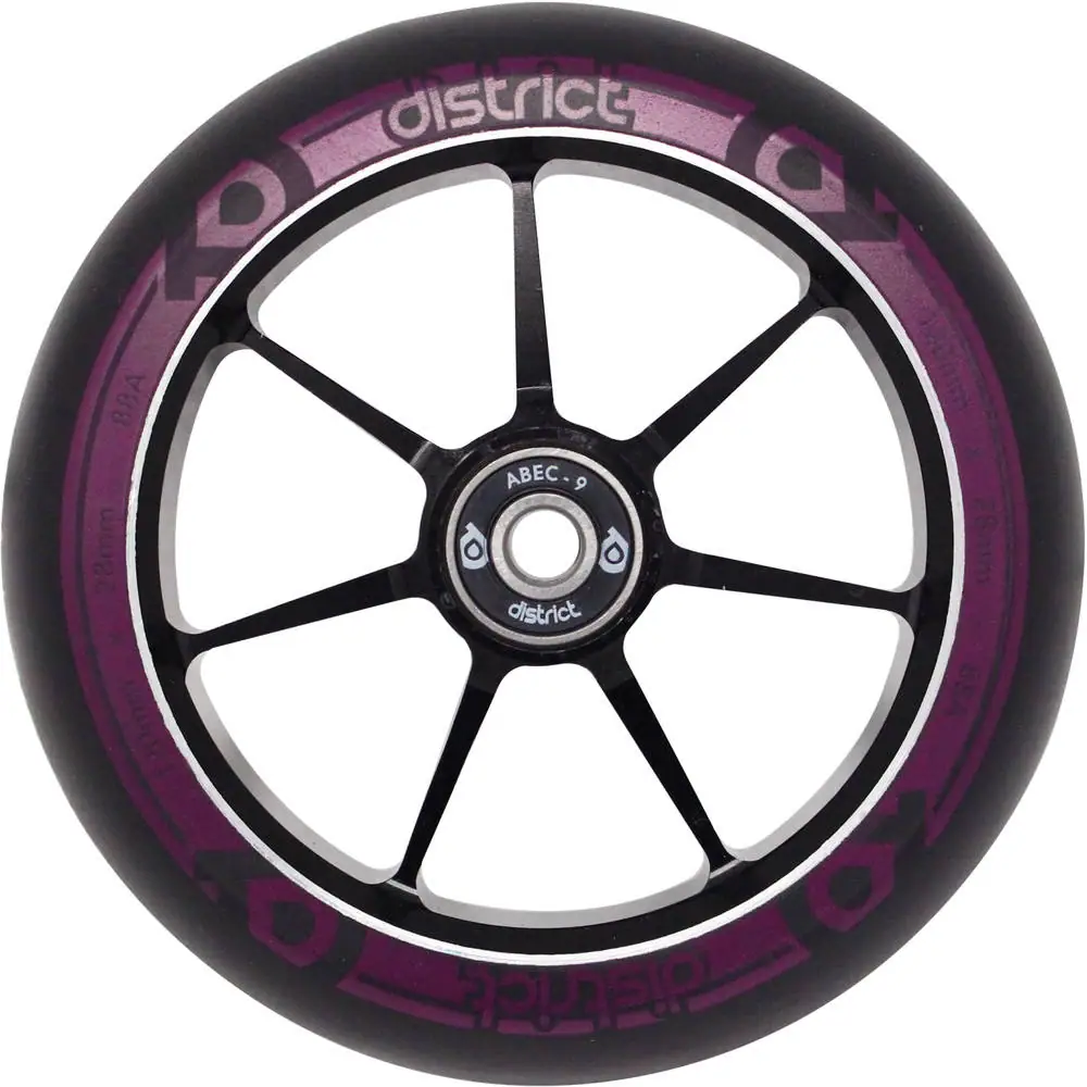 District Dual Width Core Pro Scooter Wheel 3 District Dual Width Core Pro Scooter Wheel - Image 3