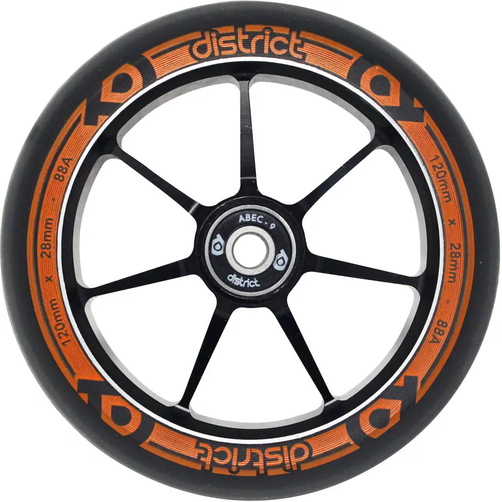 District Dual Width Core Pro Scooter Wheel 2 District Dual Width Core Pro Scooter Wheel - Image 2