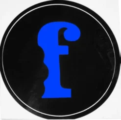 F Scooter Sticker