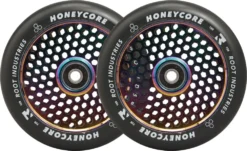 Honeycore Black 120mm 2-pack Pro Scooter Wheels -Striker Shop root honeycore black 120mm 2 pack pro scooter wheels ck