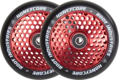 Honeycore Black 120mm 2-pack Pro Scooter Wheels -Striker Shop root honeycore black 120mm 2 pack pro scooter wheels mp