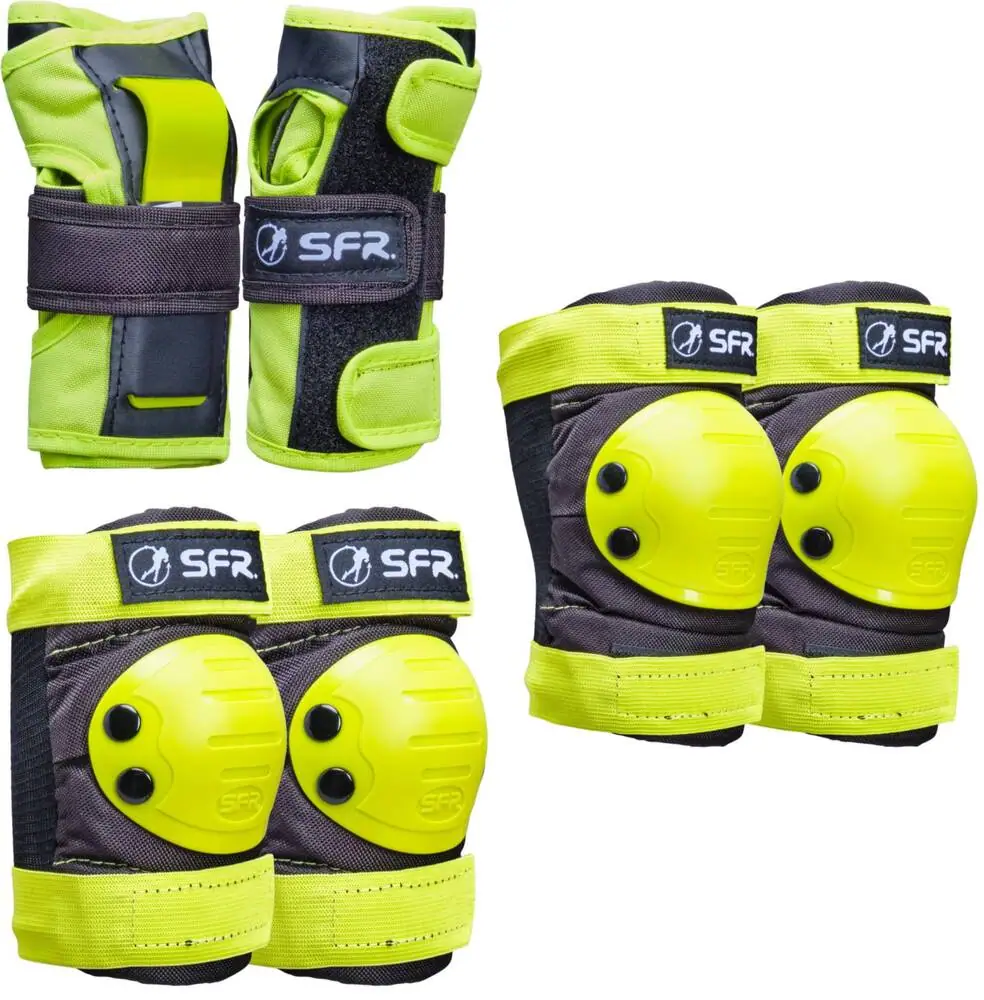 SFR Youth Ramp Skate Pads 3-Pack 5 SFR Youth Ramp Skate Pads 3-Pack - Image 5