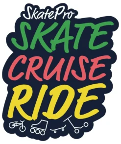 Skate Cruise Ride Fresh Sticker