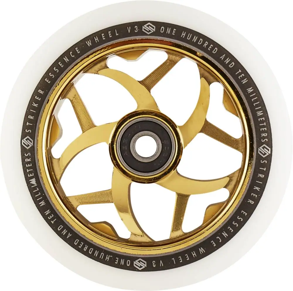 Striker Essence V3 White Pro Scooter Wheel 4 Striker Essence V3 White Pro Scooter Wheel - Image 4