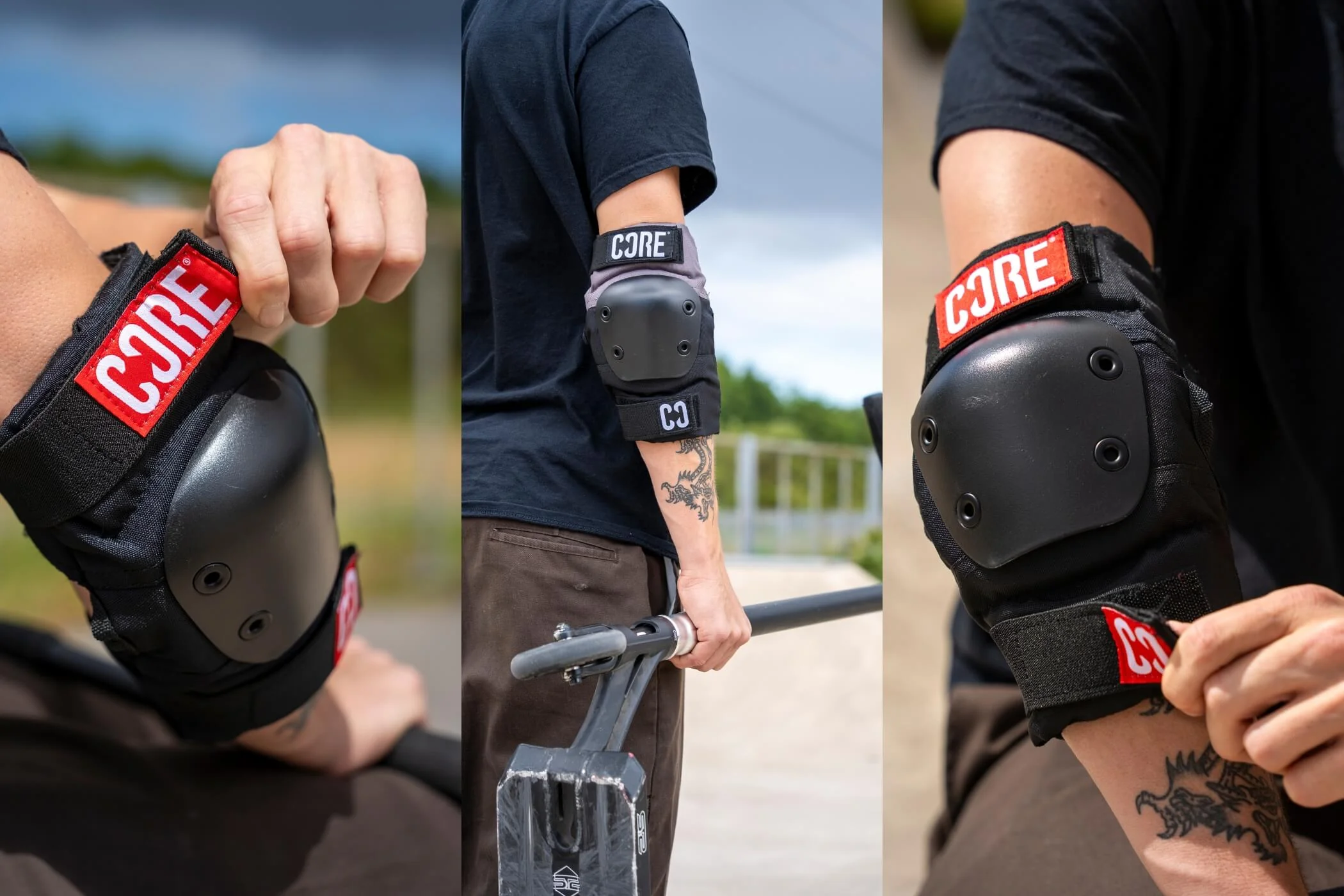 Striker Shop -Striker Shop core elbow pads banner